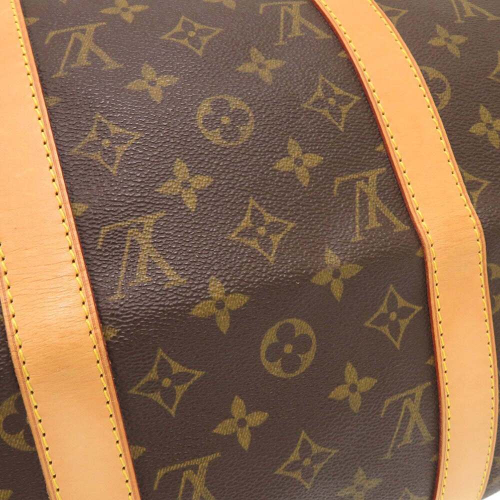 LOUIS VUITTON Brown Monogram Keepall 50 Boston Bag - Picture 9 of 10